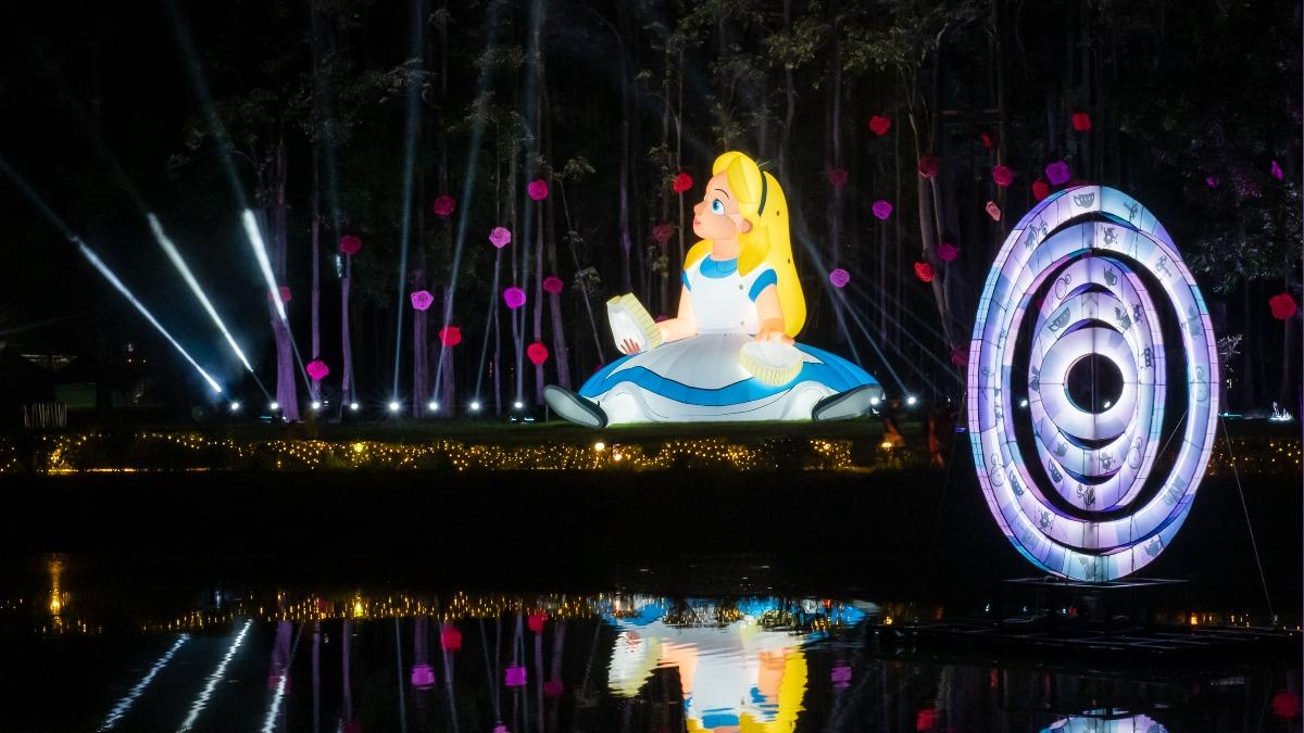 Chiayi launches Disney-inspired light festival through October (Courtesy of Chiayi City Government)