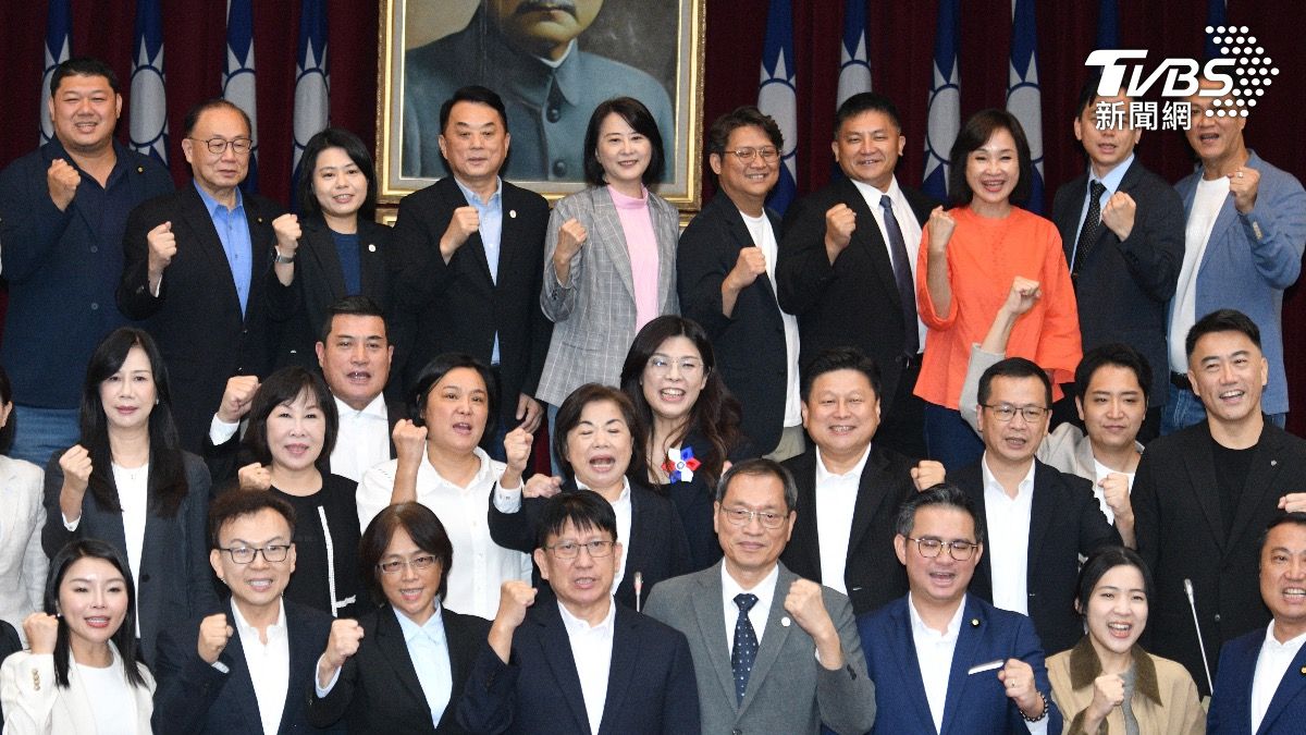Cheng praises KMT caucus resilience (TVBS News)