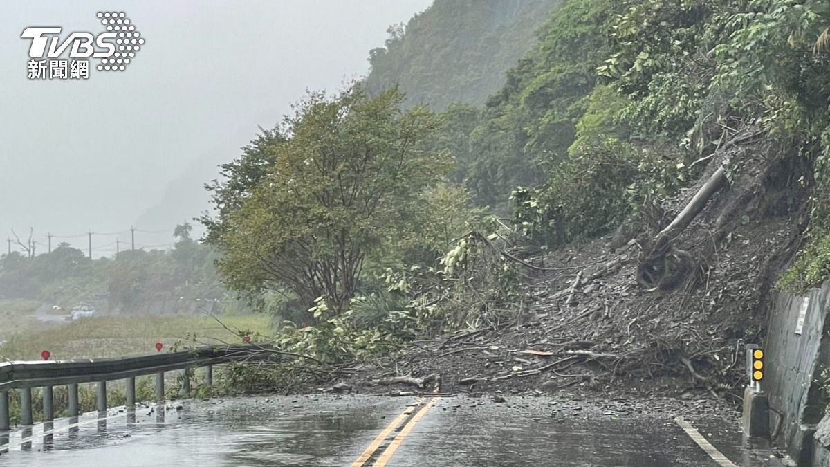 Taiwan faces landslides and flooding from storm system