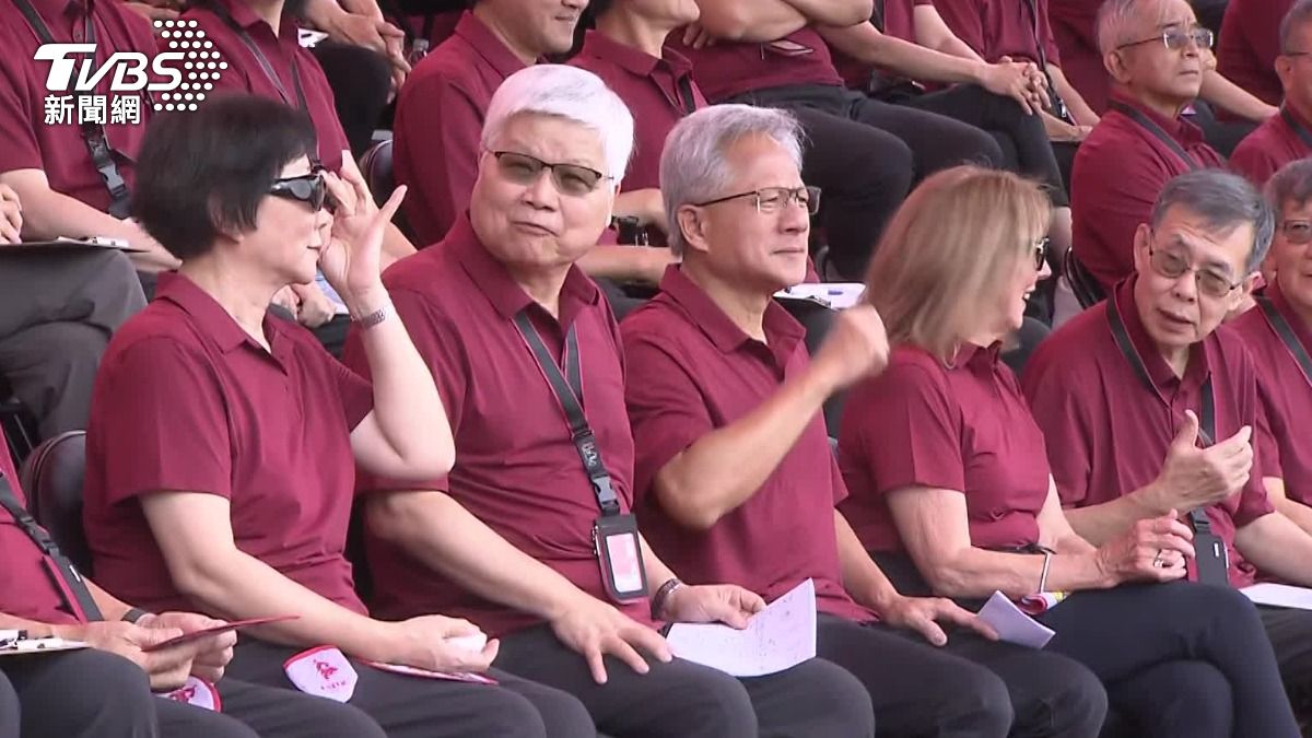 Jensen Huang thanks TSMC employees in Mandarin speech (TVBS News)