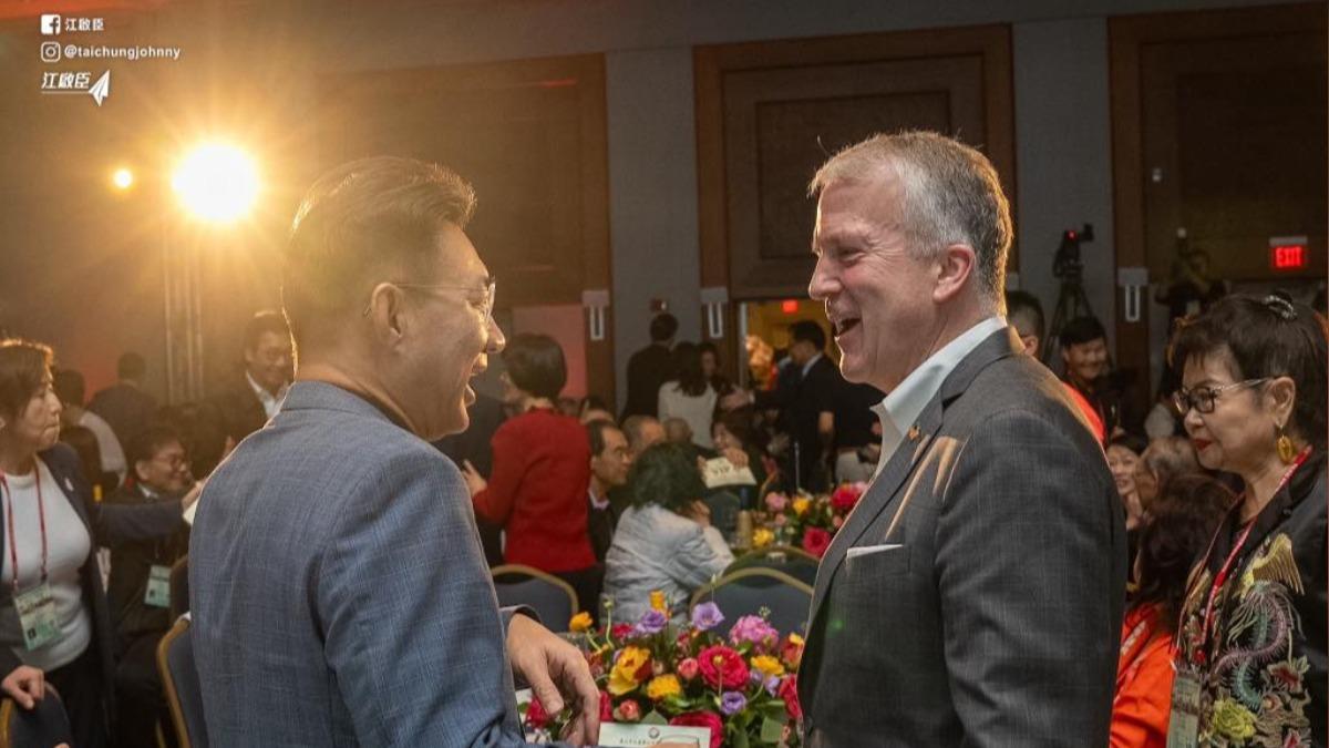 Legislative delegation highlights Taiwan-U.S. cooperation (Courtesy of Chiang Chi-cheng