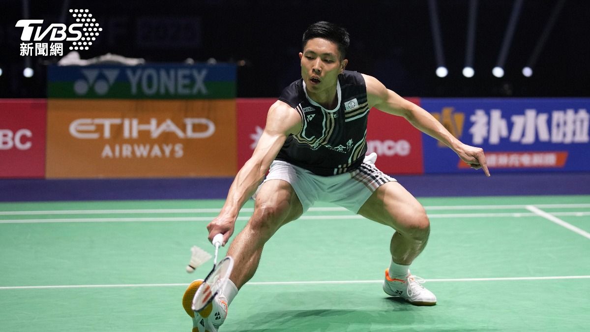 Taiwan badminton ace Chou Tien-chen advances to semifinals (TPG PHOTOS)