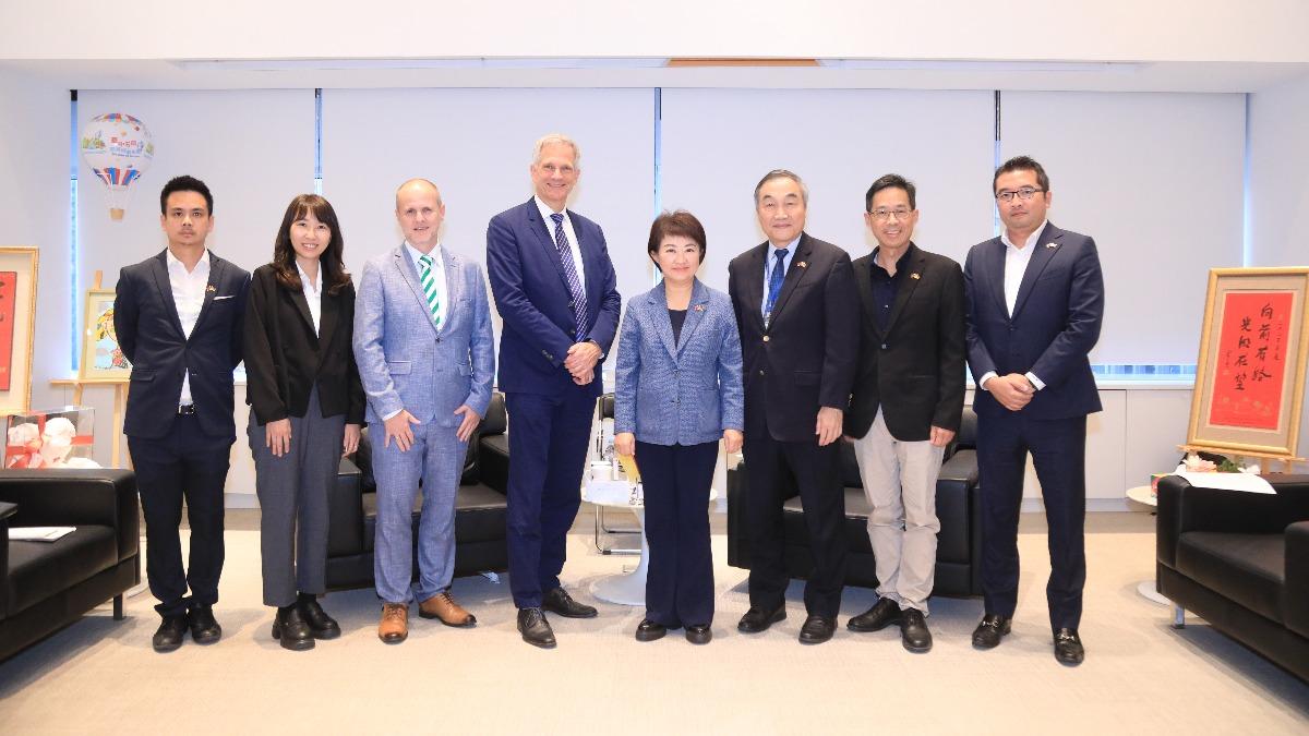 Taichung seeks expanded German ties in tech, culture (Courtesy of the Taichung City Government)