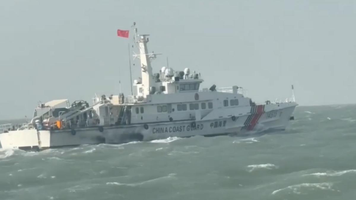Taiwan rebuffs China’s patrol as harassment near Kinmen (Courtesy of the Kinmen-Matsu-Penghu Branch