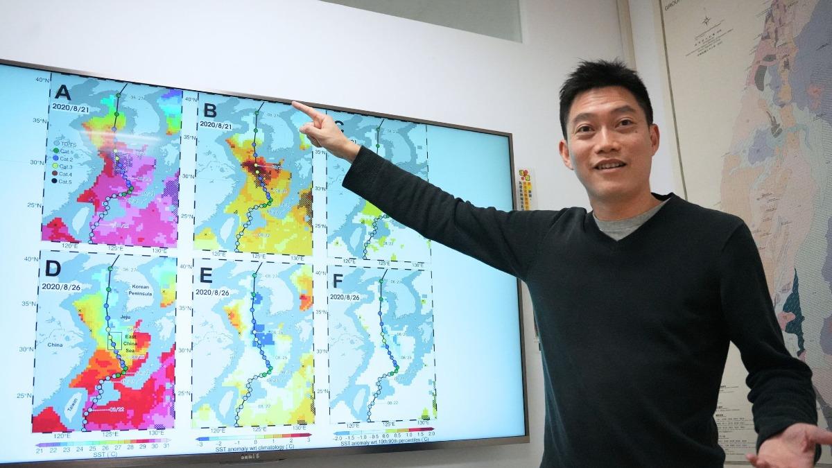 Taiwan study finds typhoons cool marine heatwaves (Courtesy of National Central University)