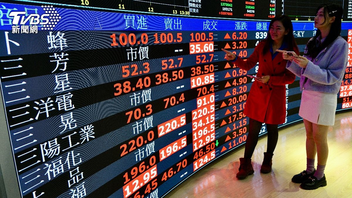 Taiwan stocks hit record but most firms underperform index (TVBS News)