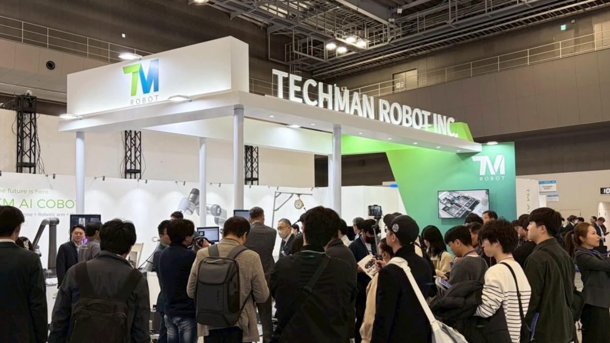 Taiwan robotics firm unveils AI inspection at Tokyo show (Courtesy of Techman Robot)