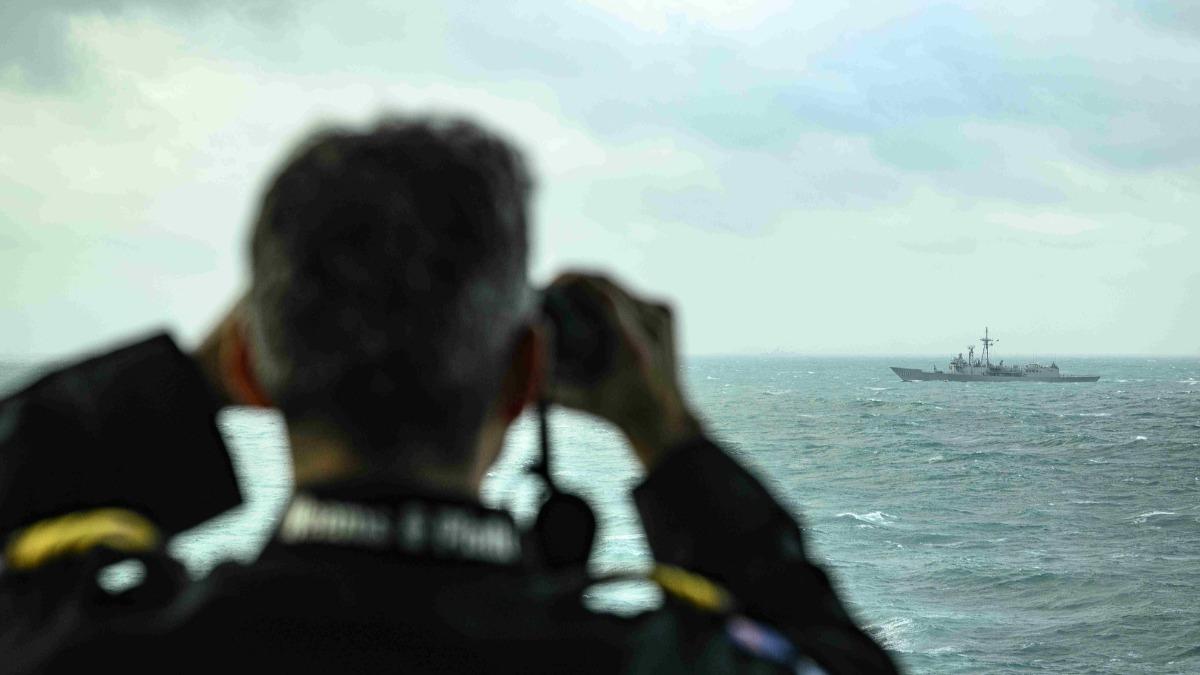 NZ navy reveals Taiwan Strait encounter (Courtesy of the New Zealand Defense Force)