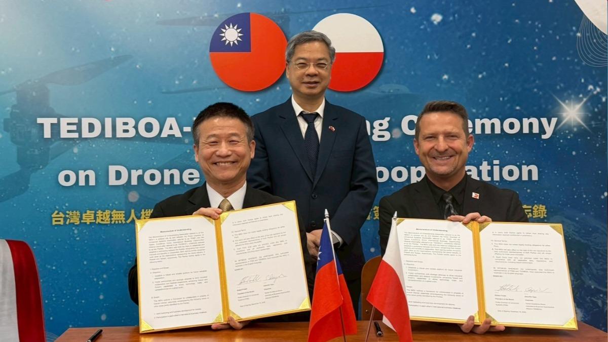 Taiwan, Poland boost drone cooperation (Courtesy of TEDIBOA)