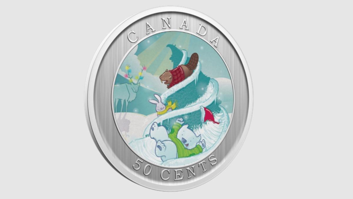 Canadian mint unveils festive coin (Courtesy of the Royal Canadian Mint)