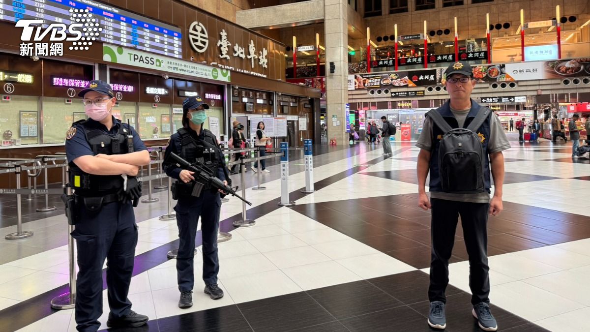 Taiwan capital responds to bomb threat with massive deployment (TVBS News)