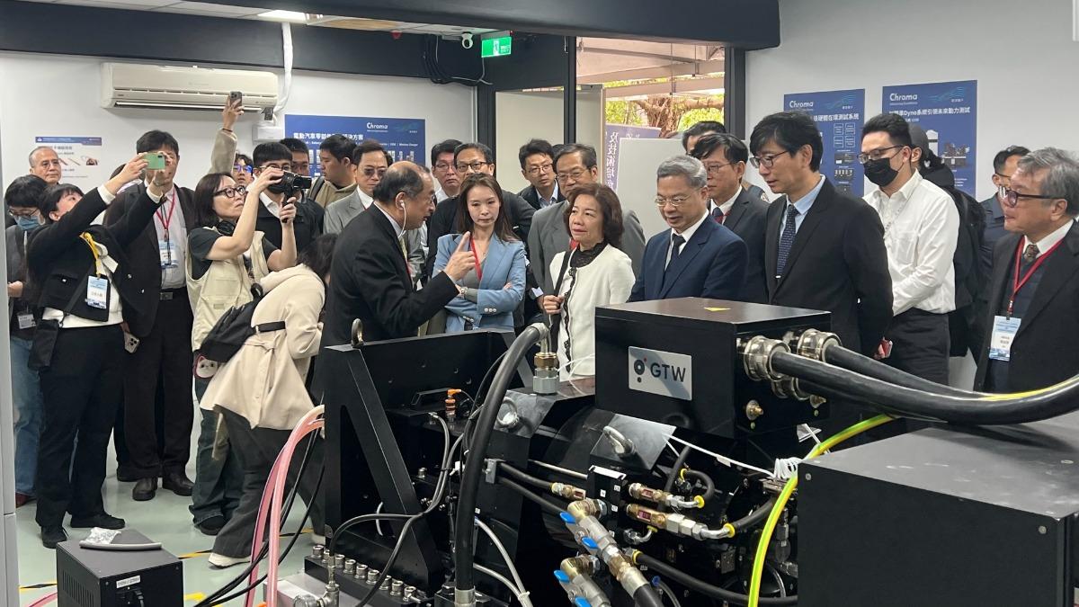NTUST unveils new smart EV talent base in New Taipei (Courtesy of the Department of Technological an
