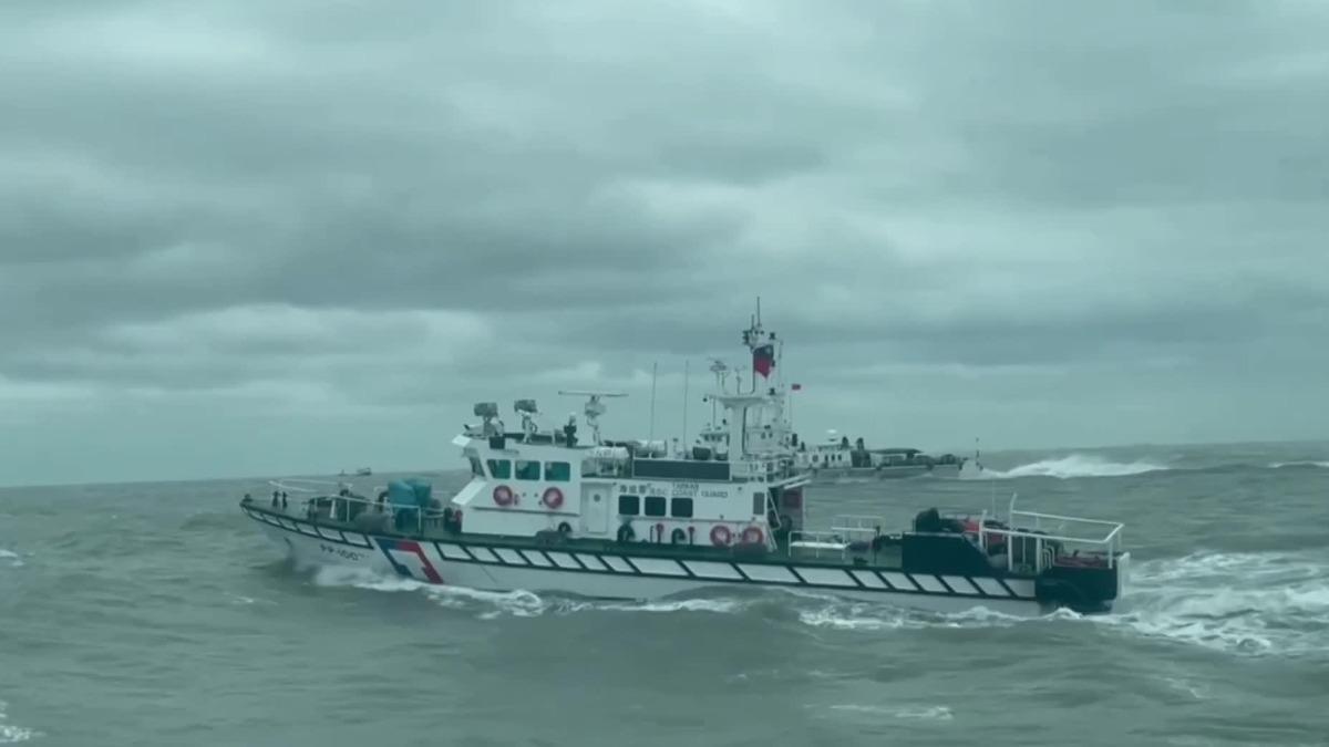 Taiwan coast guards expel 3 Chinese ships from Kinmen waters