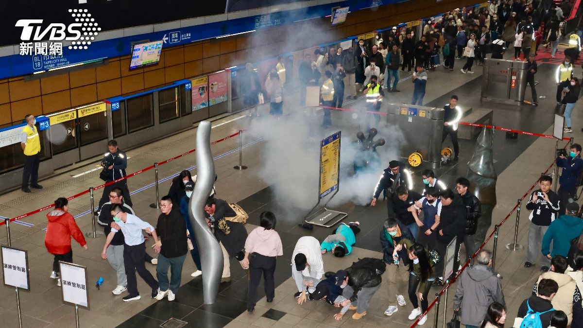 Taiwan rail joins security drill Jan. 22 (TVBS News)