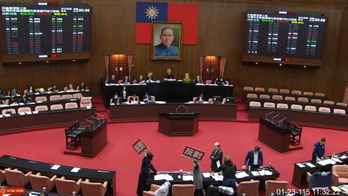 Taiwan legislators demand security report (Screenshot of the Legislative Yuan’s live-stream))