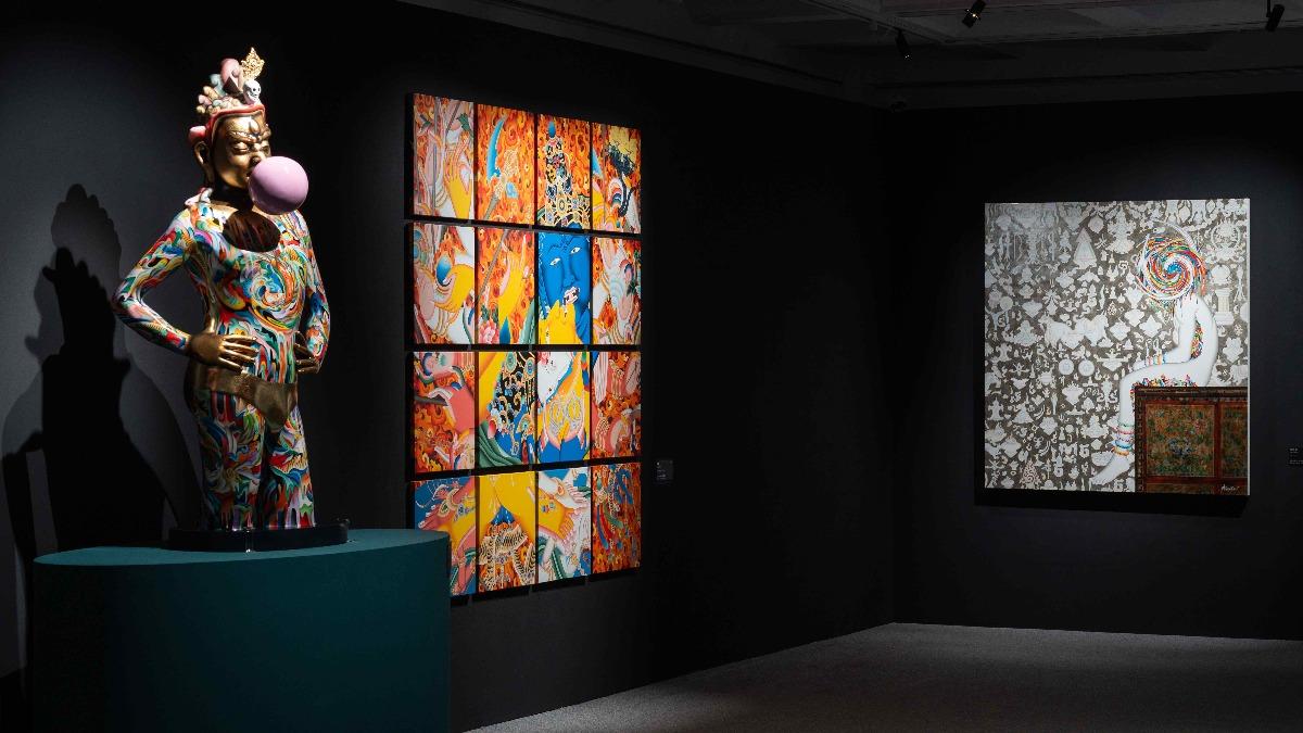 Taipei hosts Tsherin Sherpa’s Himalayan art exhibit (Courtesy of the Ministry of Culture)