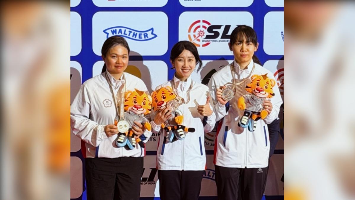 Taiwan wins silver in shooting event (Courtesy of 吳佳穎 Wu Chia Ying（證件妹）)