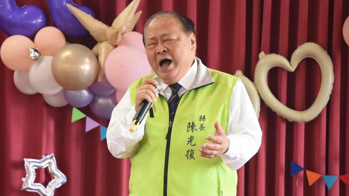 Penghu magistrate in stable condition (Courtesy of Chen Kuang-fu’s Facebook)