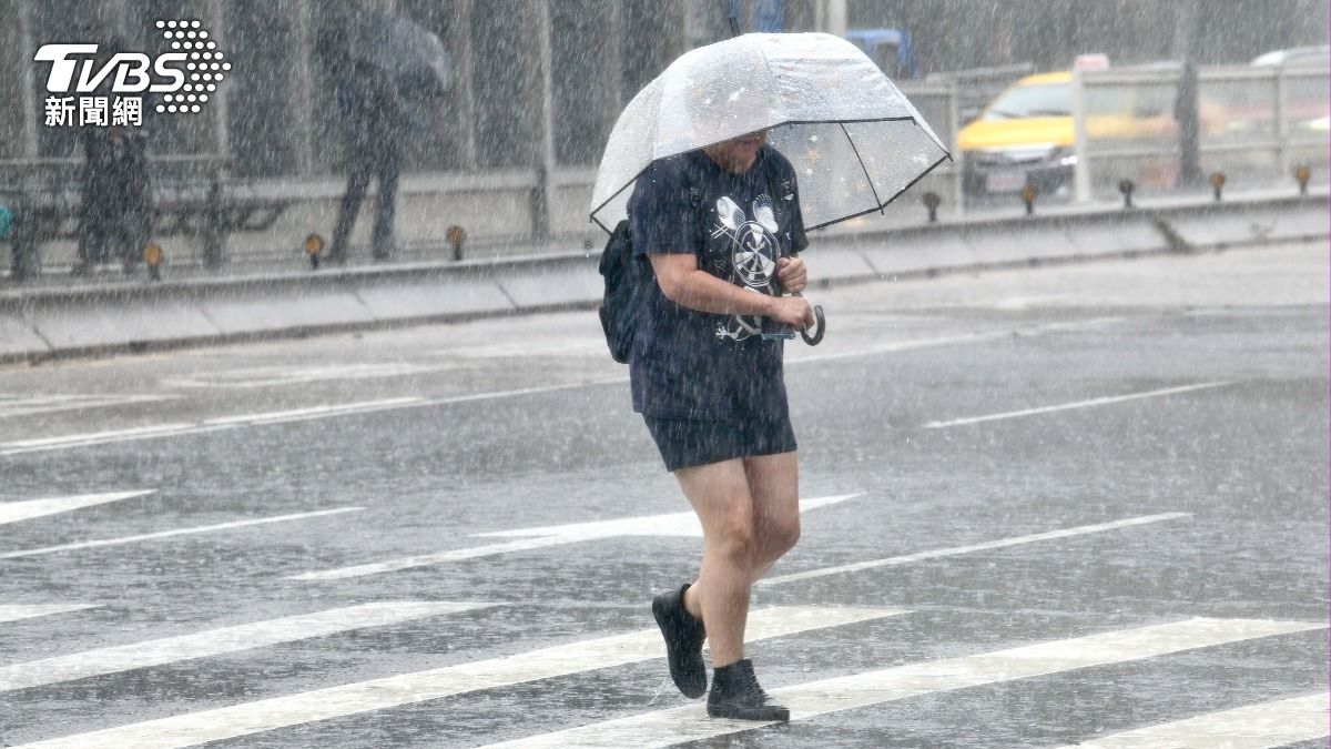 Taiwan’s forecast: Rain, rain, and then a big cool down (TVBS News)