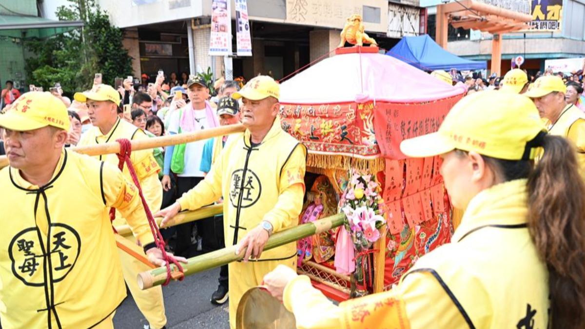Baishatun Matsu pilgrimage draws 460,000 (Courtesy of the Changhua County Government)