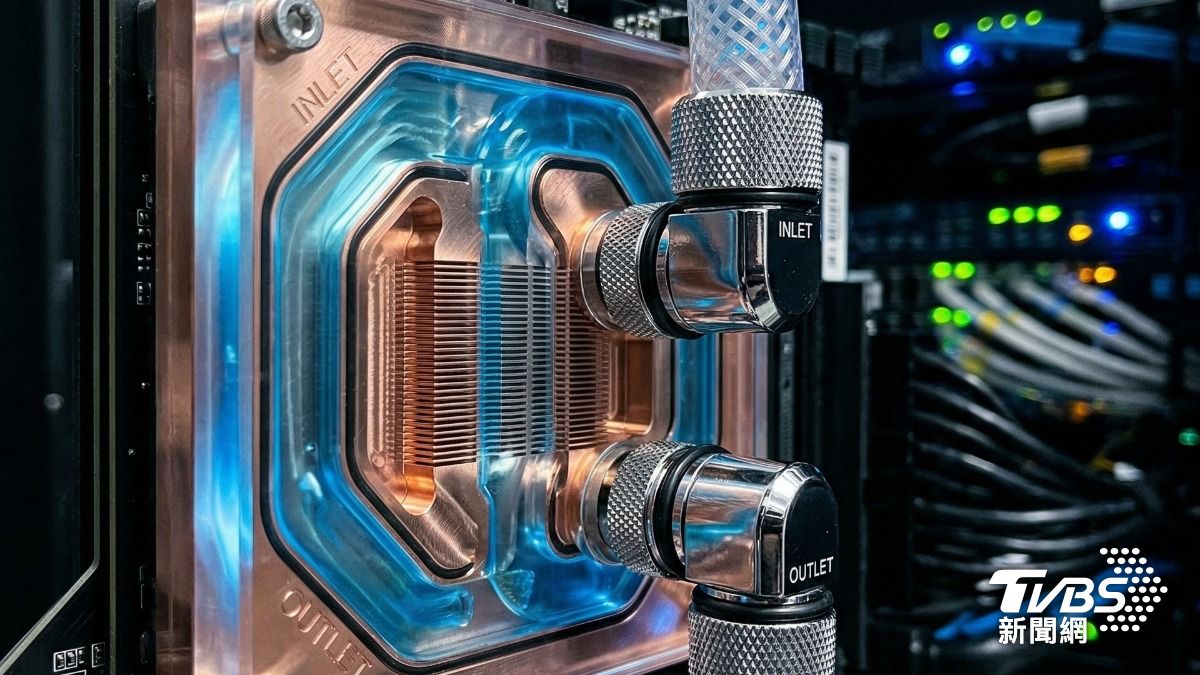 AI Server Liquid Cold Plate. (Image courtesy of Richard Brown.)