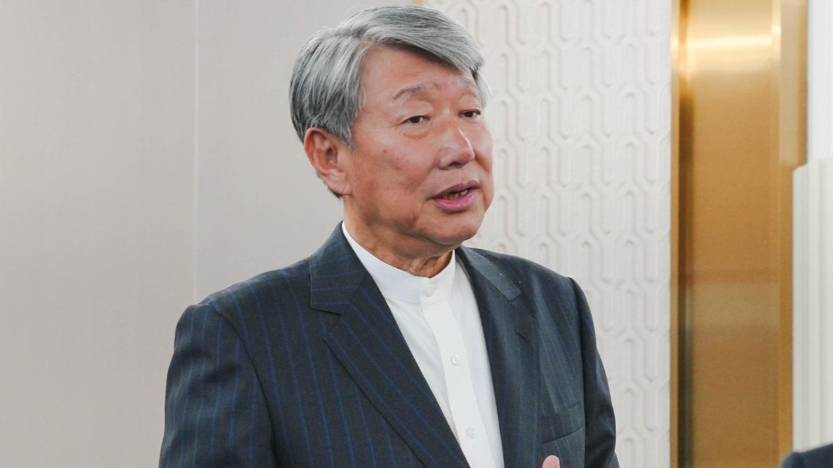 Ex-minister credits Lai for cancer check (Courtesy of Kuo Jyh-huei’s Facebook)