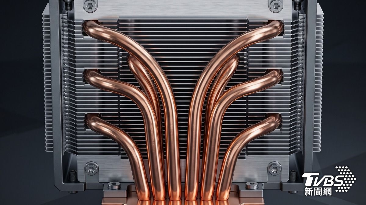 AI Server Heat Pipe. Image Courtesy of Richard Brown.