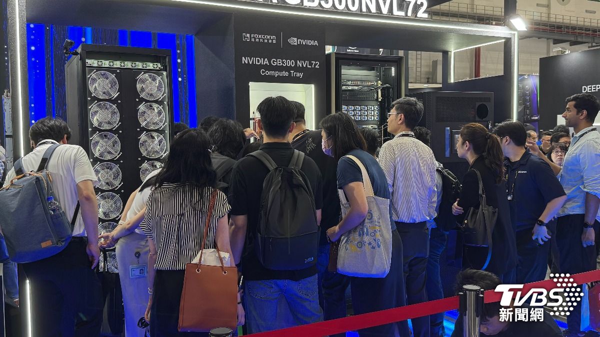 AI Server Rack at Computex 2025. (image courtesy of Richard Brown)