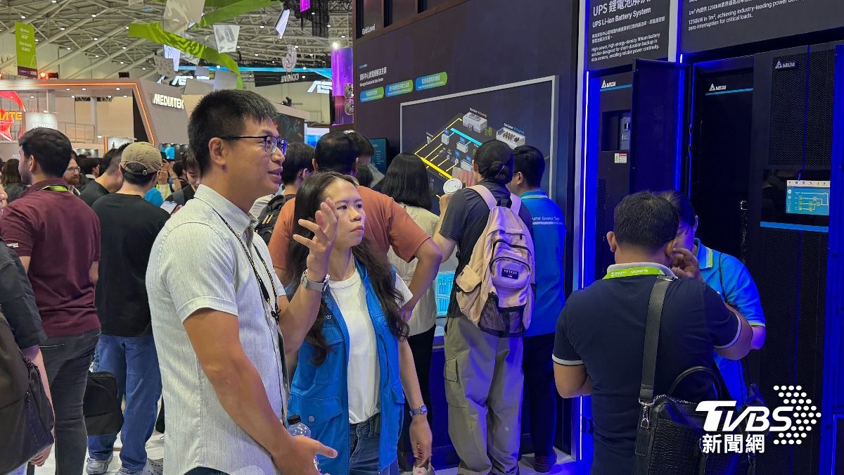 Delta Electronics Booth at Computex 2026. Image Courtesy of Richard Brown.