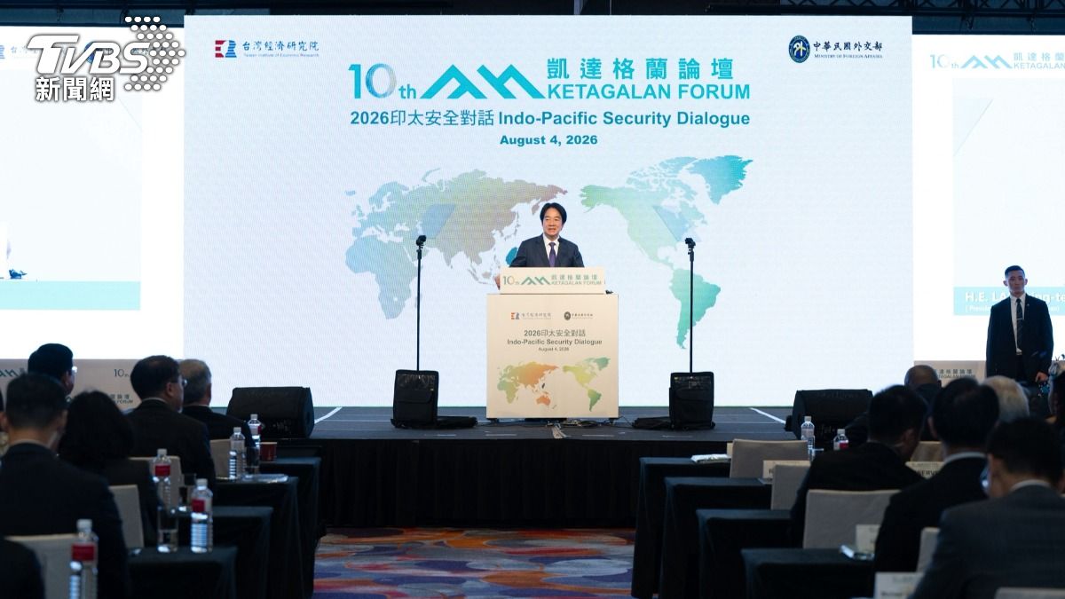 President Lai: China’s ethnic law threatens free speech (Courtesy of Office of the President)