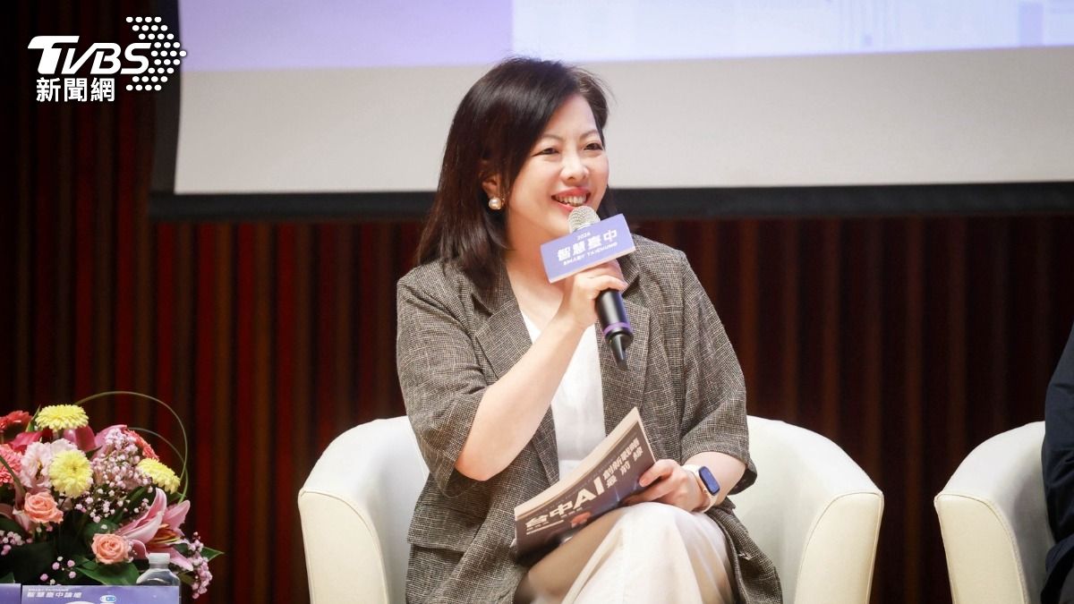 Sheena Liu is the president of TVBS Media Inc. (TVBS News)