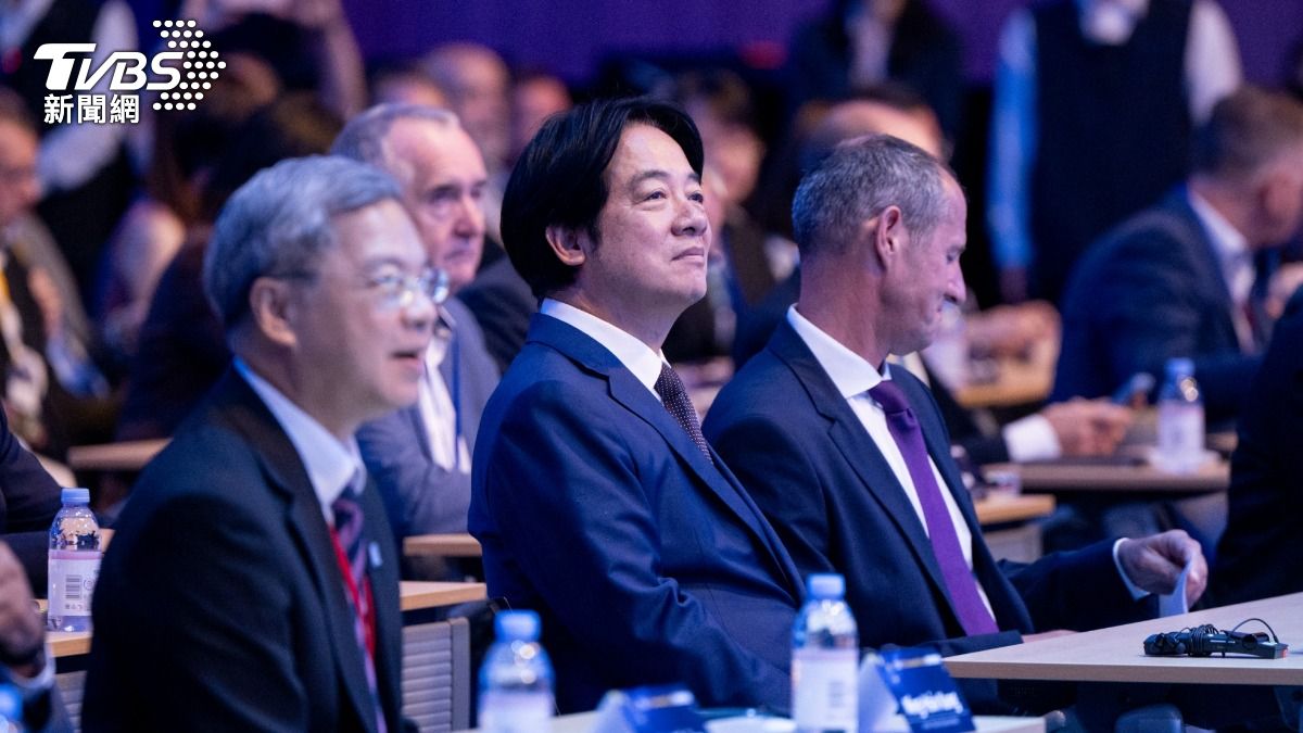 President Lai Ching-te attends an EU Investment Forum in Taipei. (Courtesy of Office of the Presiden